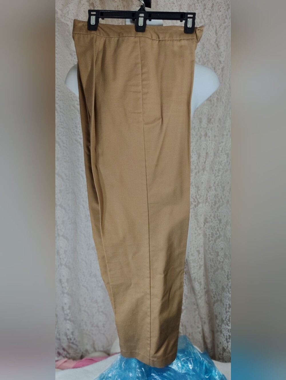 Lee Women's Straight-Leg Khaki Trousers